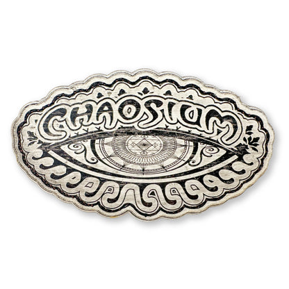 Chaosium All Seeing Shield - Leather Belt Buckle