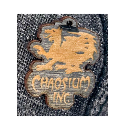 Chaosium O.G. Dragon Shield - Denim Vintage Style Hat