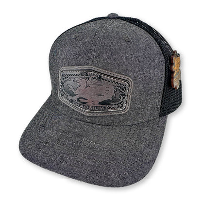 Chaosium Est. 1975 Dragon Shield - Gray Trucker Hat Style