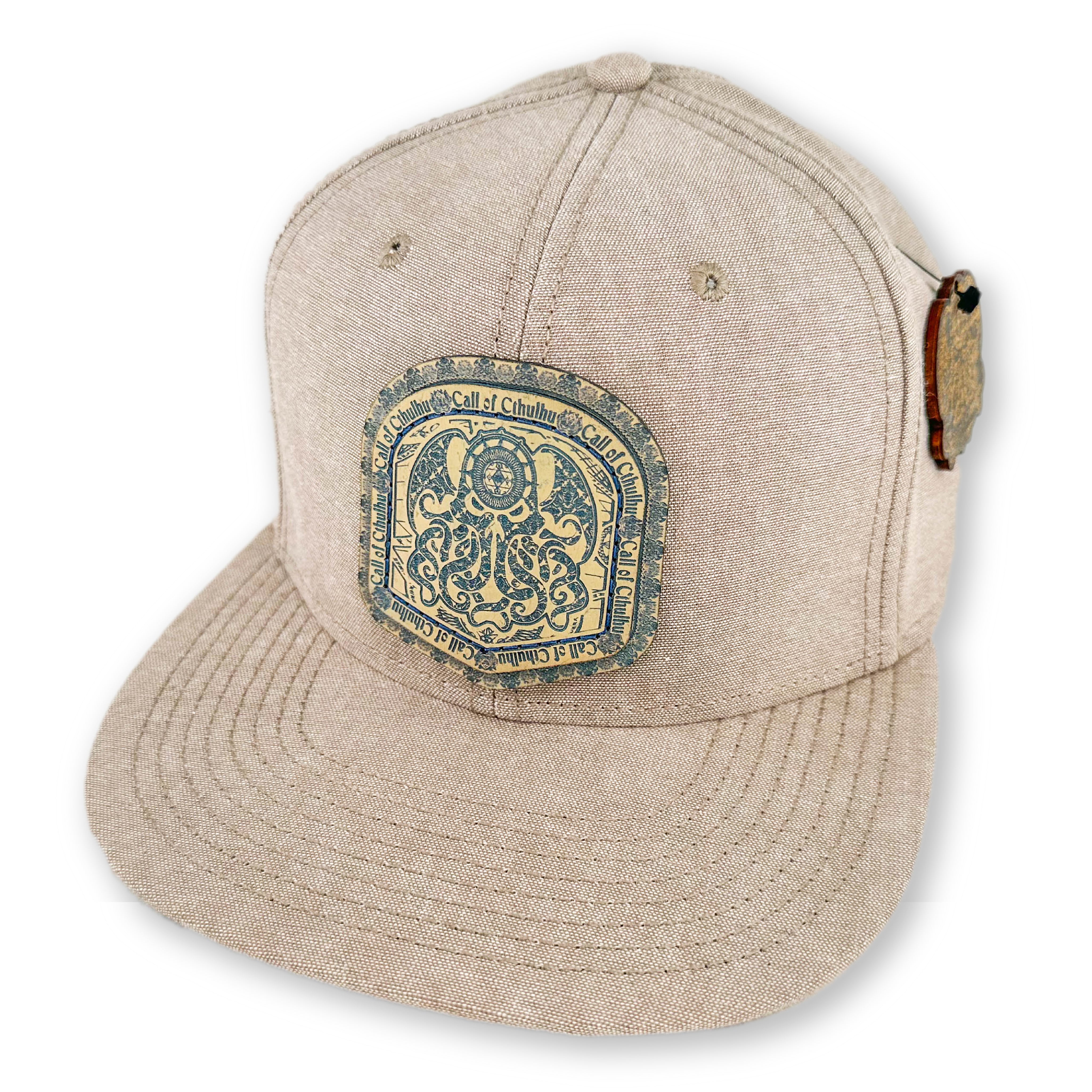 Chaosium Call Of Cthulhu Shield - Sand Denim Style Hat