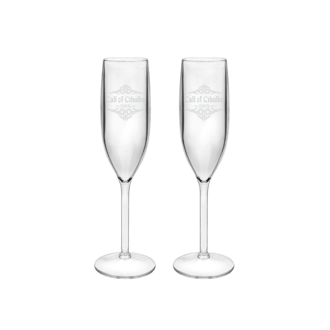 Chaosium Call Of Cthulhu Champagne Flute (Set of 2)